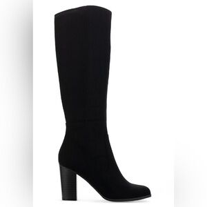 Style & Co. Womens Addyy  extra Wide Calf Faux Suede Knee-High Boots 10W